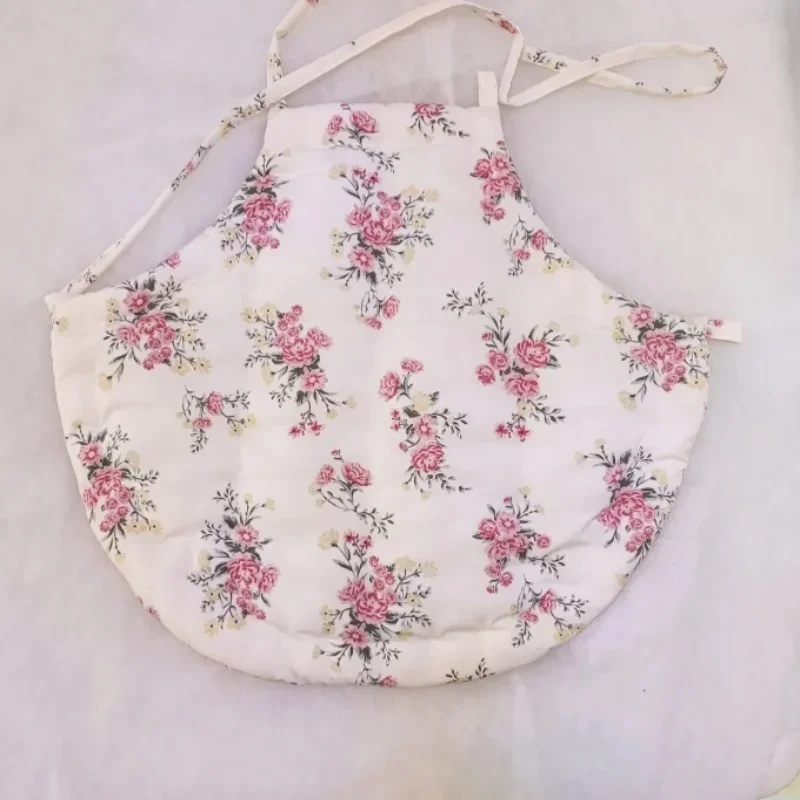 Мужская сексуальная майка с цветочным принтом Dudou, женская гладкая мягкая хлопковая майка с наполнителем ABDL, регулируемая майка с пышным животом, частная вечеринка FKK