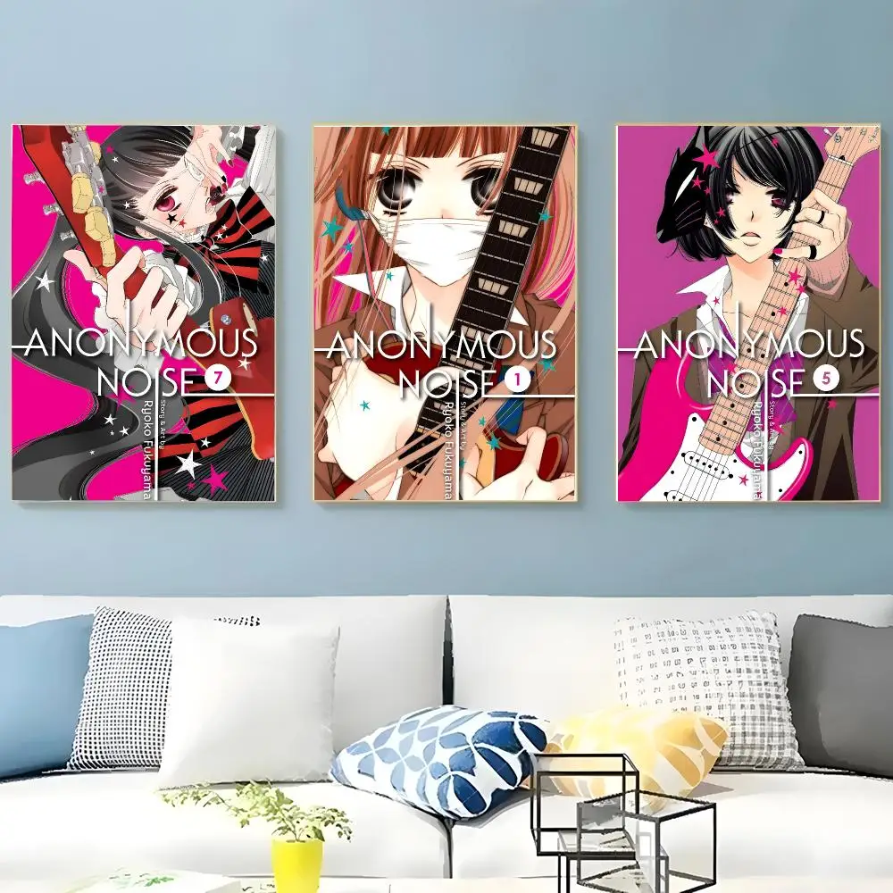 Musical Romance Manga A-Anonymous Noise Poster Creative Indoor Decorative Artwork & Modern Home Decor