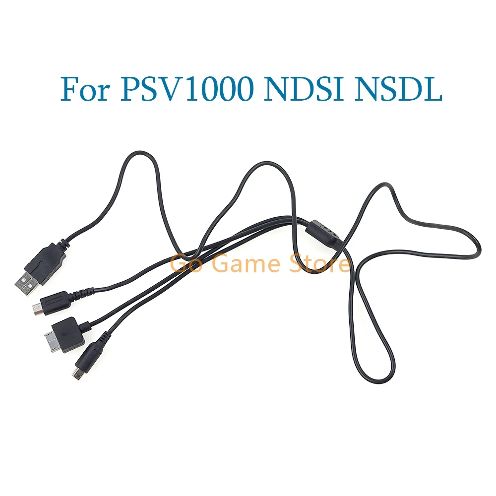 20 قطعة لنينتندو NDSL / NDS NDSI XL 3DS / PSV1000 3 in1 شاحن يو اس بي كابل شحن الحبال