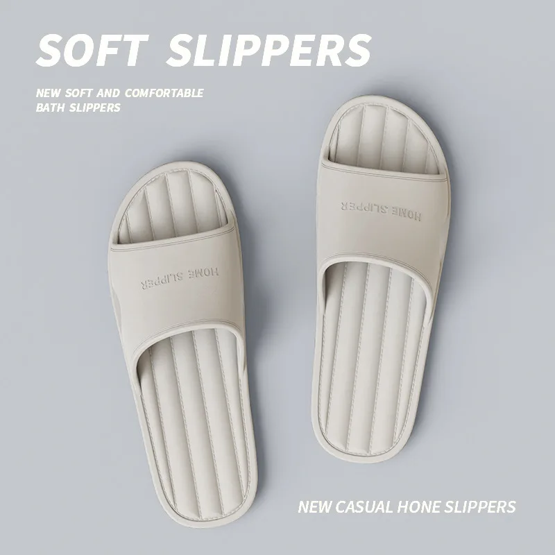 

Eva Slippers Indoor Non-Slip Feet Bathroom Home Bottom Women'S Non-Smelly Summer Men Cool Soft