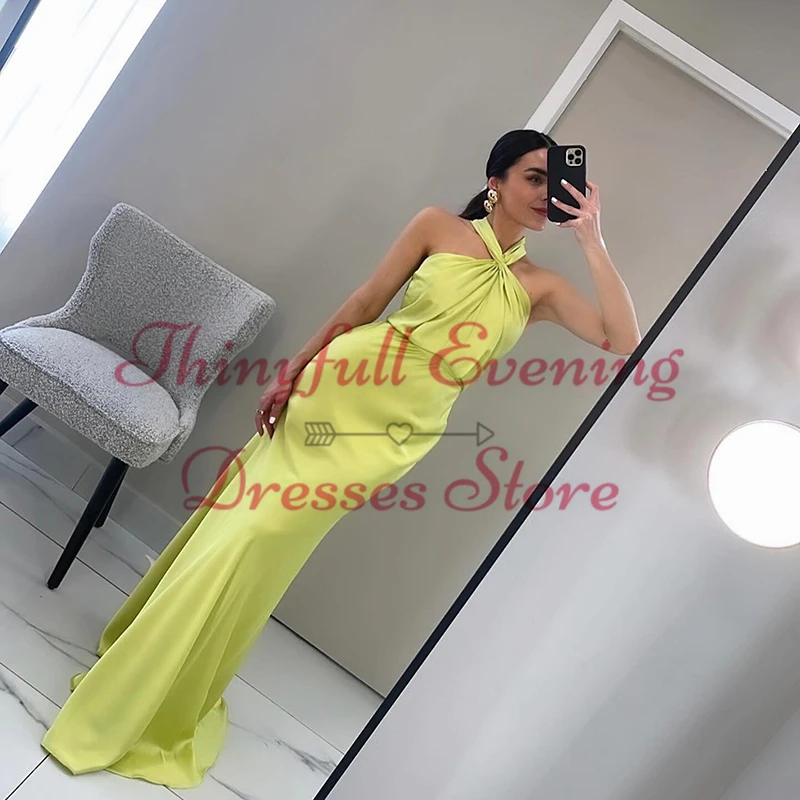 Thinyfull Sexy Mermaid Prom Evening Dresses Saudi Arabia Backless Long Party Dress Women Night Cocktail Prom Gowns Plus Size