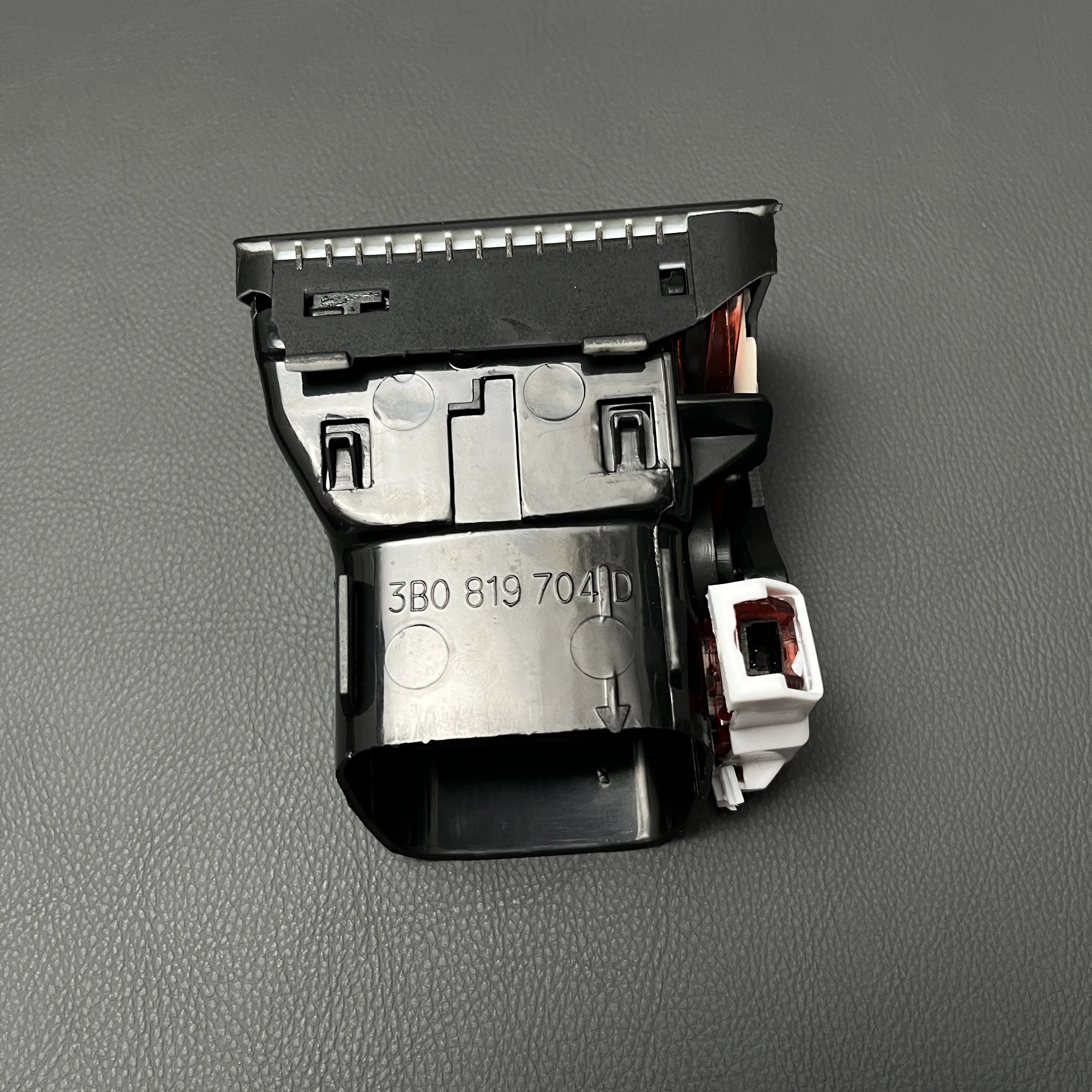 Für vw passat b5 1997-schwarze vordere Armaturen brett zentrale Entlüftung auslass a/c Heizung 3 b0819728 3 b0819703d 3 bd819704d – Detail 5
