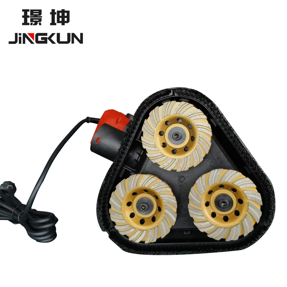 2026 Portable Small Handheld Edge Polishing Concrete Floor Grinder Cement Trimming Polishing Machine Grinding
