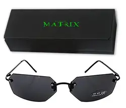Classic Matrix Agent Smith Style Polarized Sunglasses Men Cool Rivets Brand Design Sun Glasses Oculos De Sol Cosplay Prop