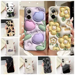 슬림 실리콘 카메라 보호 소프트 코크, Realme C67 4G 휴대폰 케이스, RMX3890 커버, Realme C 67 Funda용
