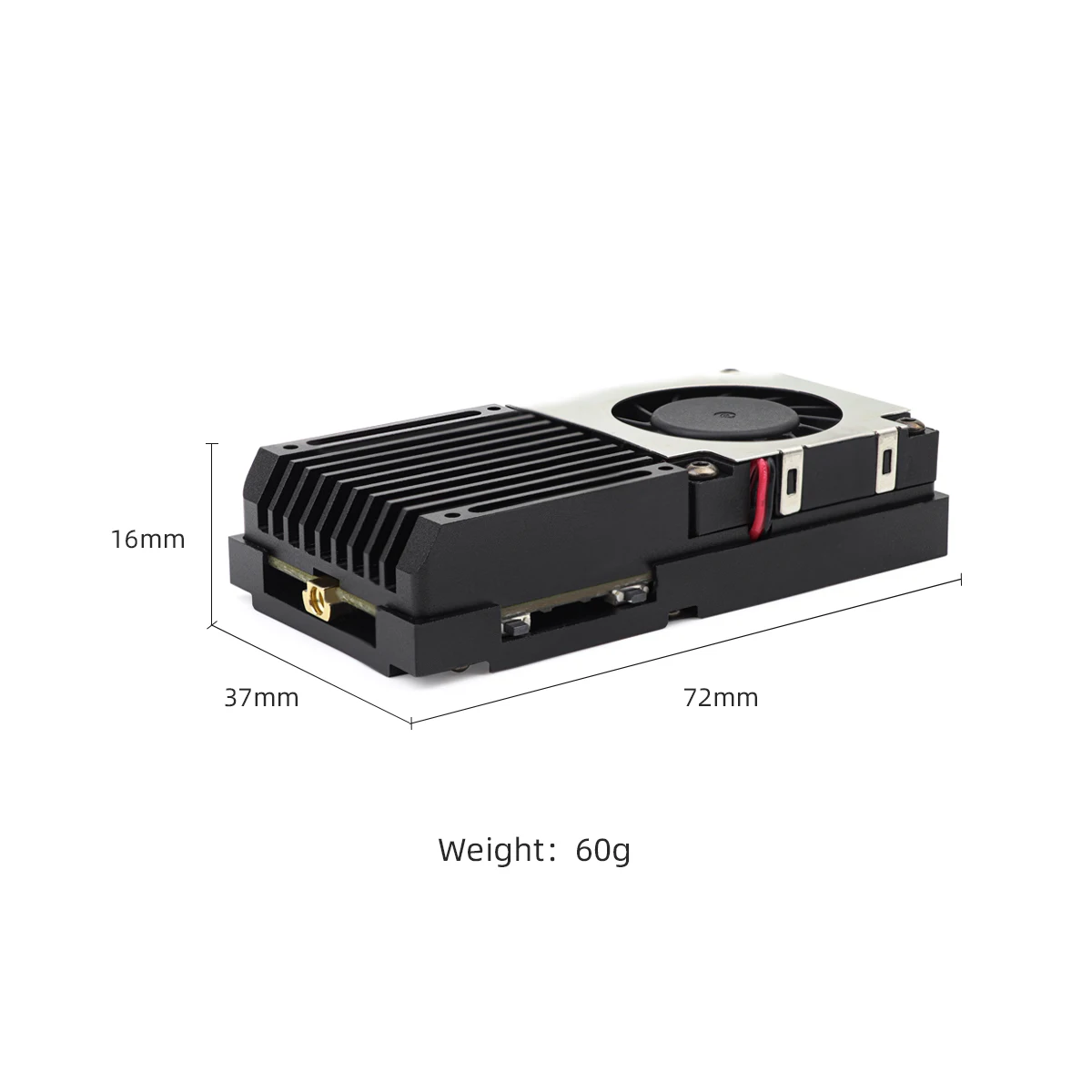 HGLRC ZEUS 1.2G 4.5W VTX 8CH 25mW 800mW 4.5W Power FPV Image Transmission Video Transmitter For Long Range RC FPV Drone