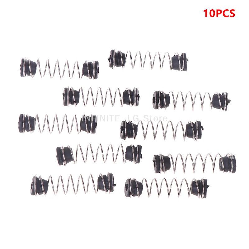 

10pcs Precision Pruning Shears Spring Replacement With Rubber Base, Contemporary Style Lawn & Garden Tool Accessories