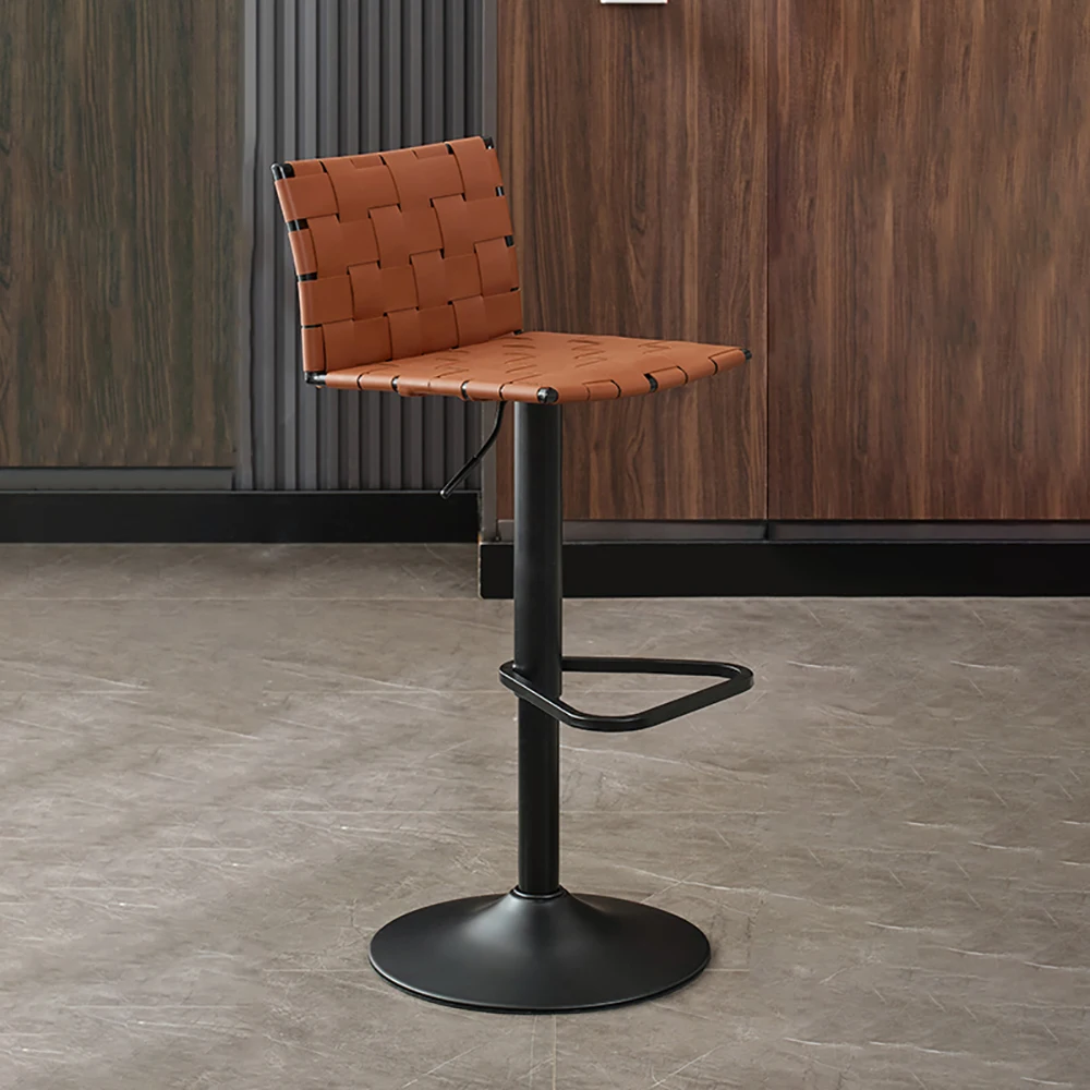 

Набор из 2-х роскошных барных стульев, винтажный классический барный стул с регулируемой высотой для гостиной, эргономичная современная мебель Sillas Para Comedor