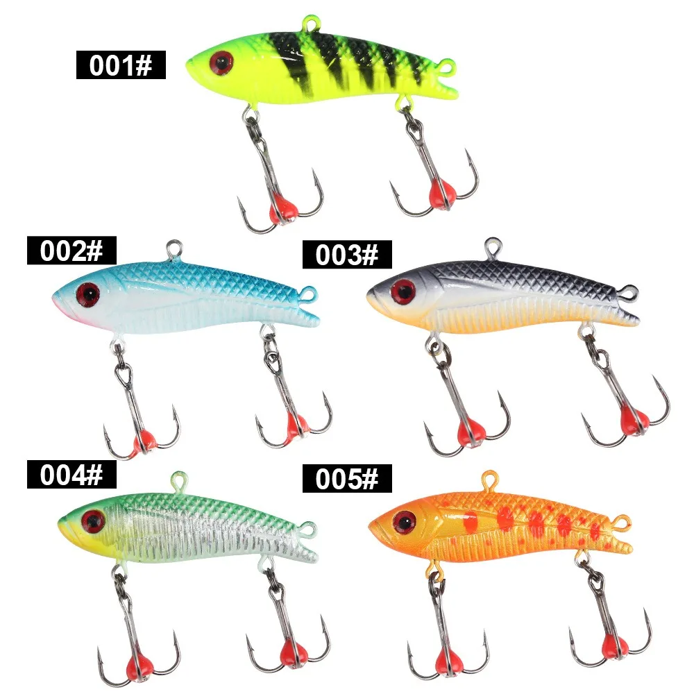 New 10 styles Winter Ice Fishing Lure AD-Sharp Jigging Ice Fishing Lure 20g 35g Artificial Lead Hard Hook Diamond