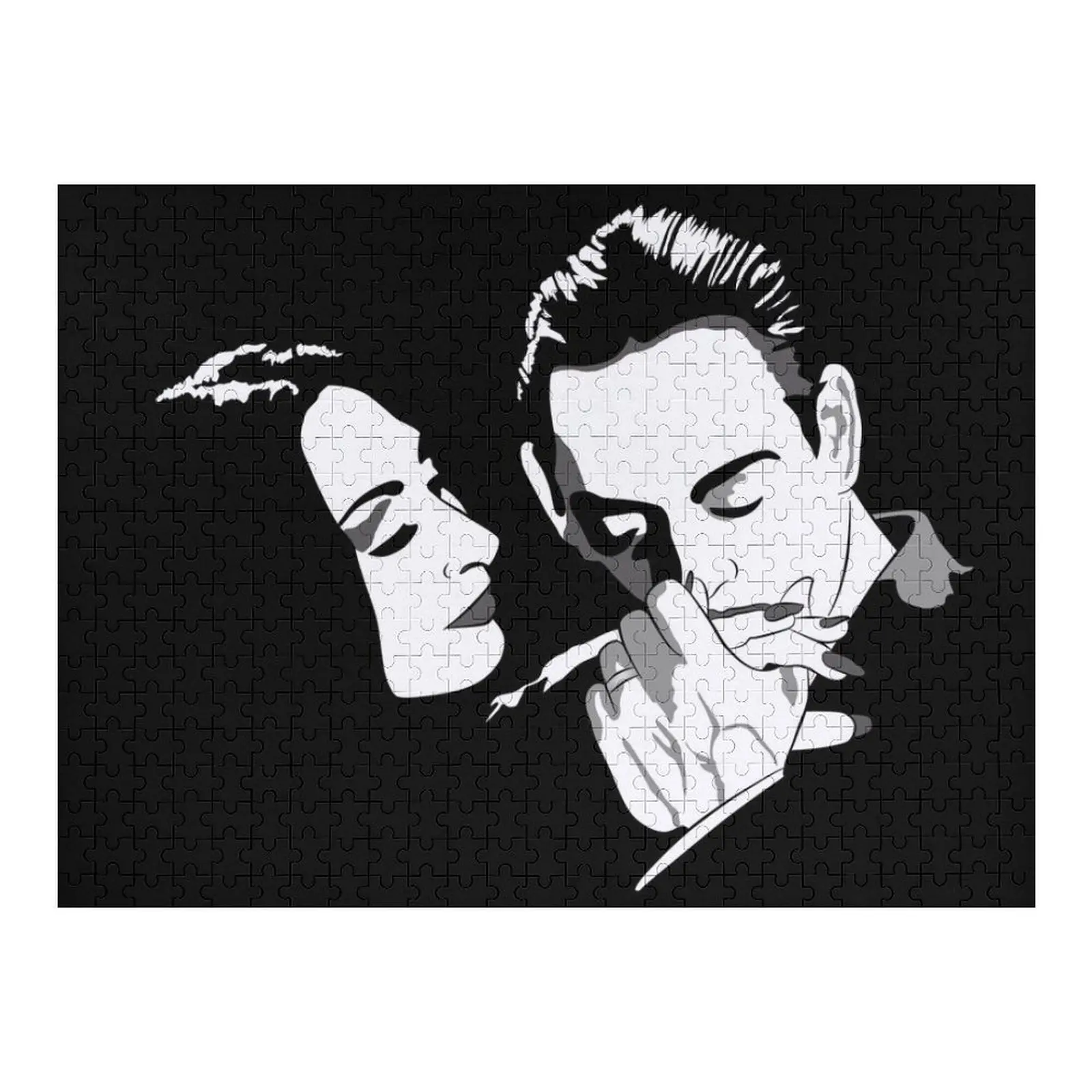 

Gomez & Morticia Jigsaw Puzzle Wood Adults Jigsaw For Kids Personalize Puzzle