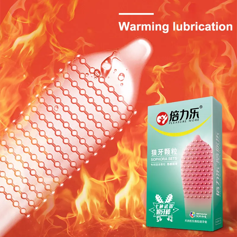 Unusual Condoms For Men Delay Ejaculation Cooling Hot Feeling Condom With Tendrils Dotted Ribs Penis Sleeve For Adults 18