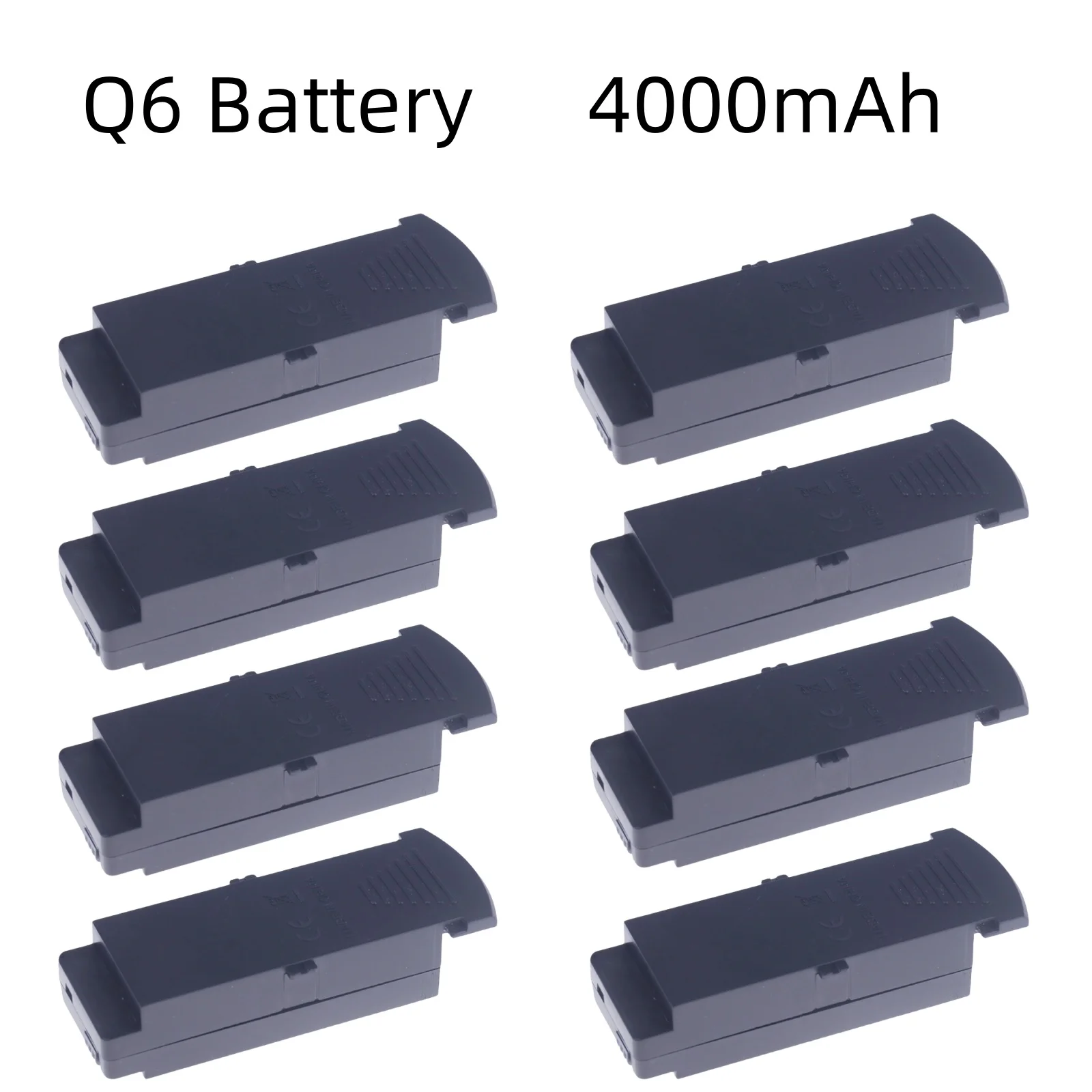 4000mAh Battery For Q6 S6 G6 T6 K5  Drone Battery Only for Q6 RC Drone Q6 PRO Drone battery Q6 Pro 4000mAh Lipo Battery