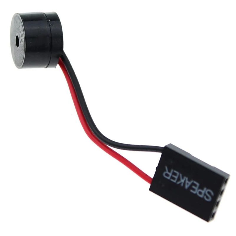 4Pcs Desktop Computer Motherboard CPU Internal Speaker Buzzer Beeper for Connecting the Front Panel of the Motherboard-DTB3