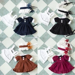 Ob11 Doll Clothes Suki Vintage Doll maid dress skirt suit For Nendoroids, Obitsu11, Molly, Ymy, Ufdoll, Gsc, 1/12 Bjd Doll