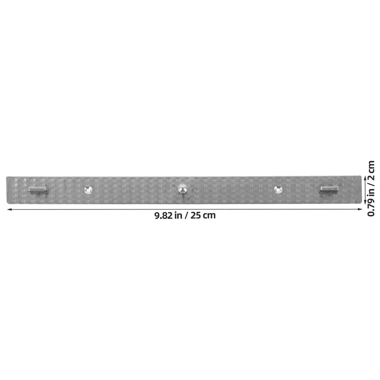 2 pcs Ruler Tool Drawing Measuring Halloween Christmas New Year Metal Construction Art Student Art Teacher Art Students 3-Pin