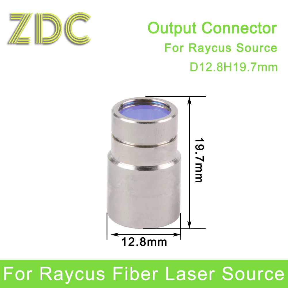 Fiber Laser Source QBH Output Connector Protective Lens D12.8H19.7 Group RAYCUS laser source Protective Windows