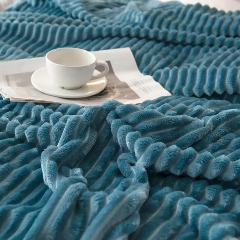 32 Cheap High quality Hot sale 200x230cm brand plaid Blanket super soft throw fleece blankets on the bed winter plaid bedspreads