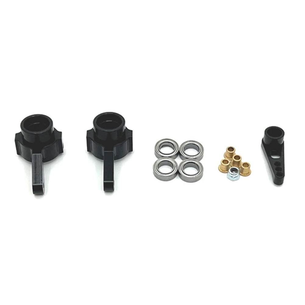 

Modern RC Car Steering lever Kit for 1/12 MN82 MN78 D90 D91 D96 MN98 Black