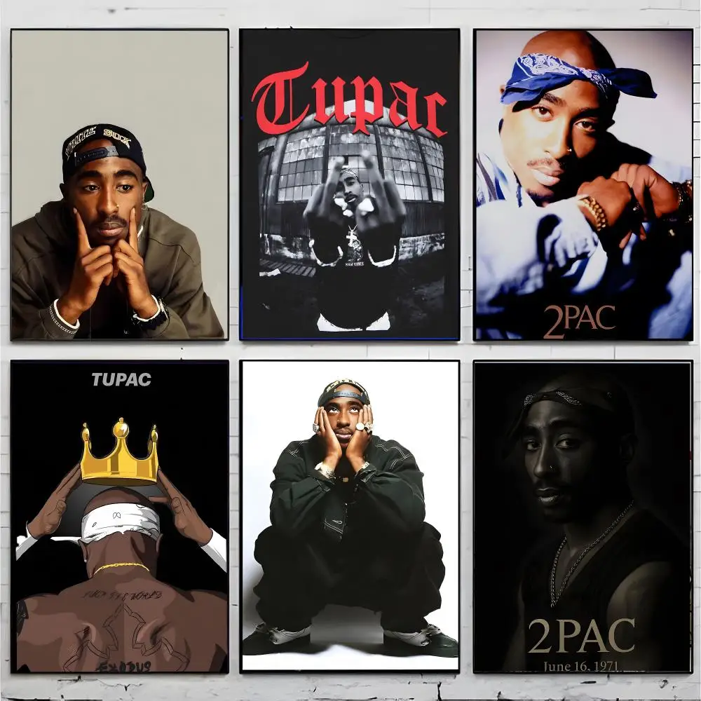 Musician Rap Tupac Shakur Poster Superior Home Space  Indoor Decorative Art & Home Decor