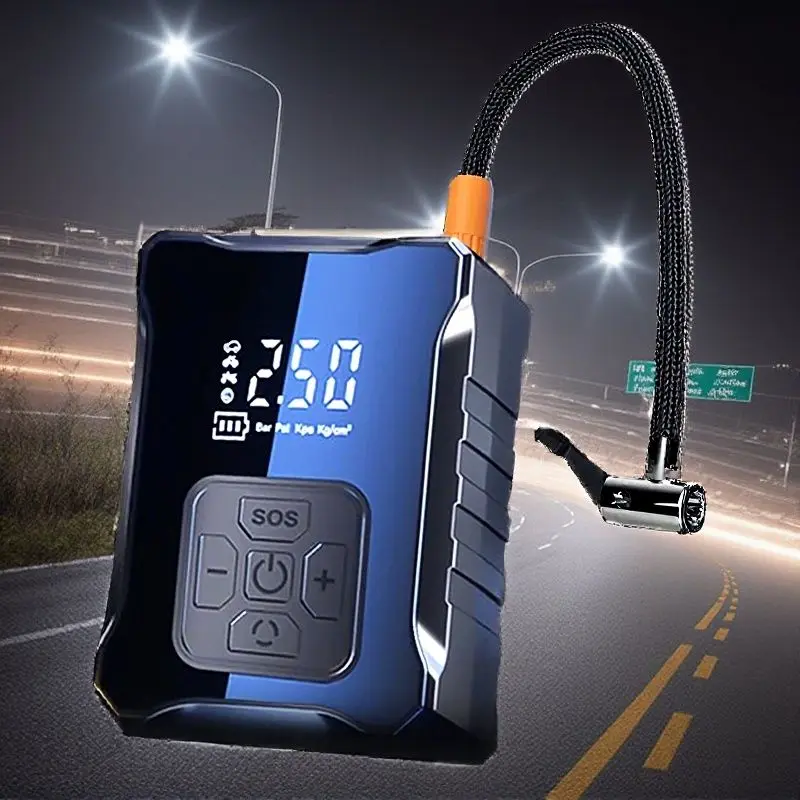 

Мини-электрический воздушный насос 12 В для автомобиля, мотоцикла, велосипеда, накачивателя 150PSI