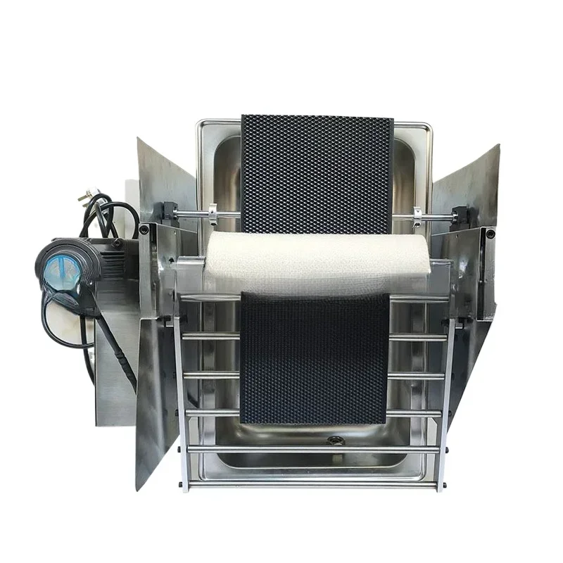 Plastic nest base wax rolling machine, beekeeping tool