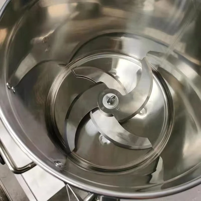 Restaurant Kitchen Commercial Large Vegetable and Salad Chopper Machine / Industrial Vegetable Cutters