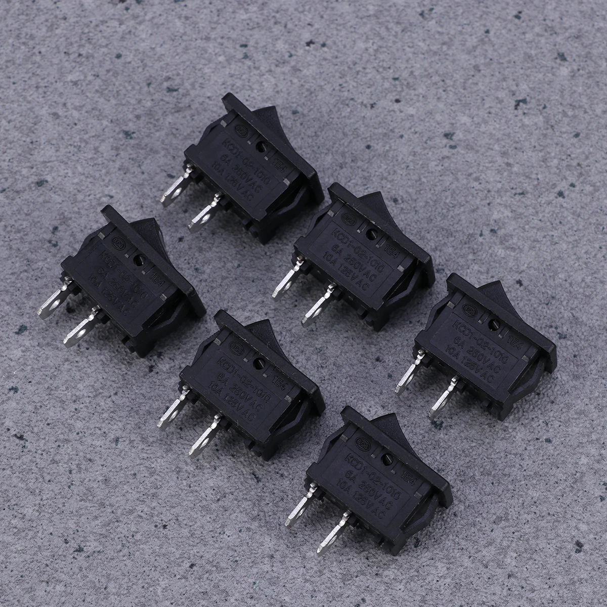 

20 pcs Boat Switch 125V 250V 10A LED Strip Rocker Toggle Push Button Insulated Student Project Sturdy Shell Marine Fuse Panel