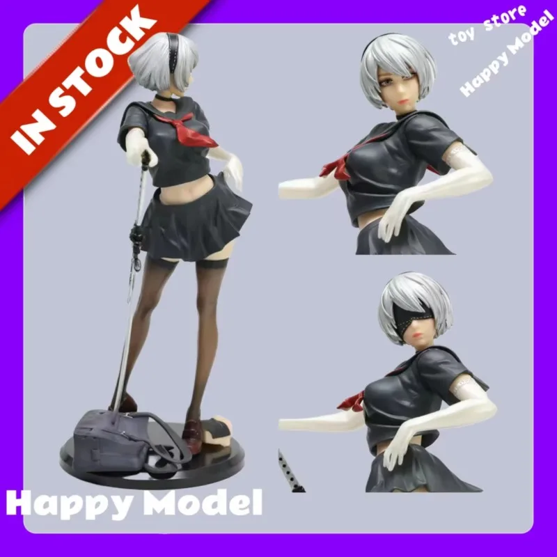 

Spot Niel Mechanical Era 2B Figure Black Combat Suit Anime Merchandise Beauty Figure Model Puppet Ornament Plastic Model Gift