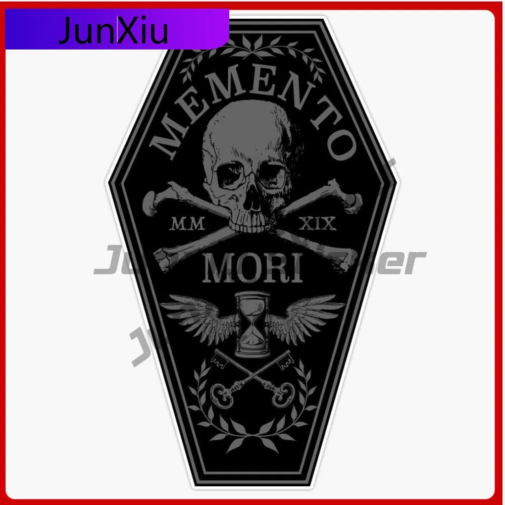

Memento Mori Vinyl Decal Waterproof Scratch-proof Sticker Accessories Car Laptop Wall Window Bumper Sticker Custom Vehicle Decal