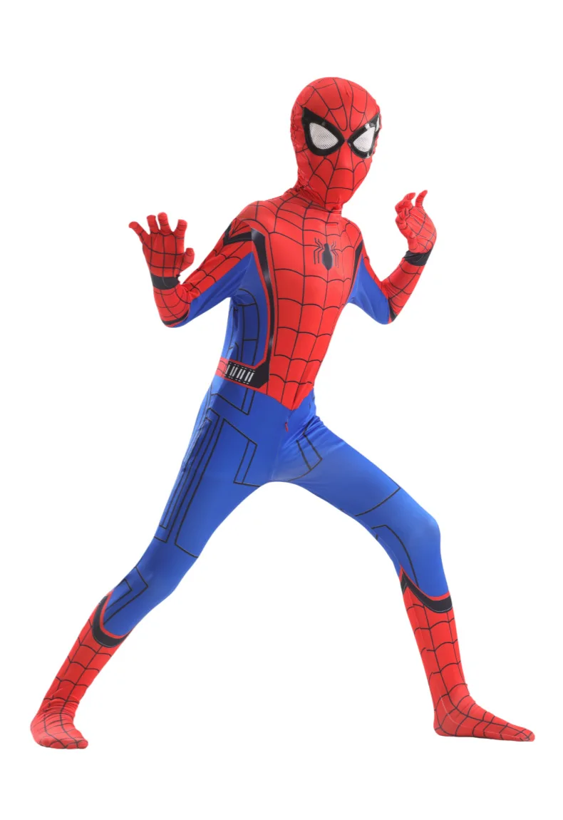 Miles Morales Spider Theme Full Zentai Cosplay Suit Outfit Halloween Party Costume Collectible Holiday Gift For Cos Fans