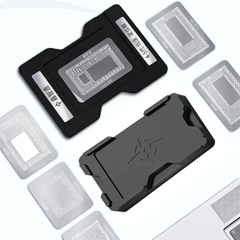 BGA Reballing Stencil Kit For Macbook CPU 4th/5th/6th/7th/8th/9th Generation SR32S/SRGM9/G31428/SR2EN/SR23G/SR2C4/300 series