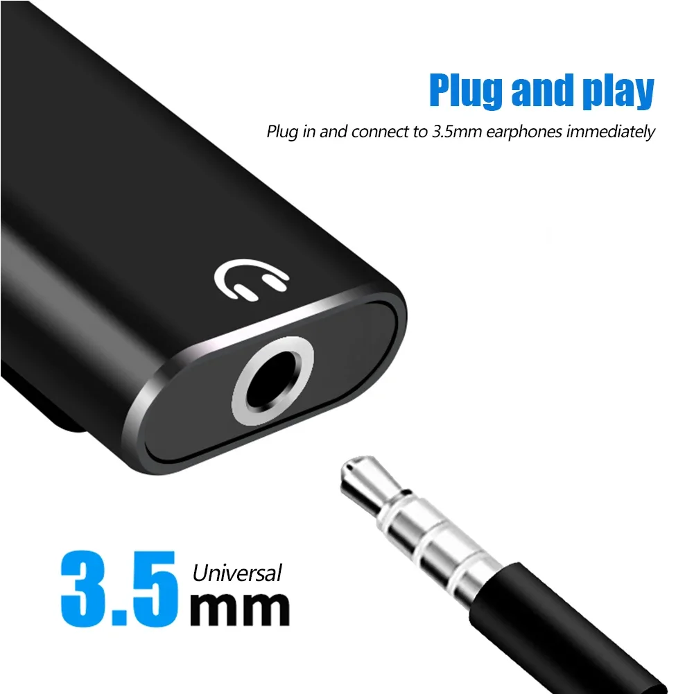 2-in-1 USB-C to 3.5mm Jack Ada - Earphone Splitter Jack recension och pris