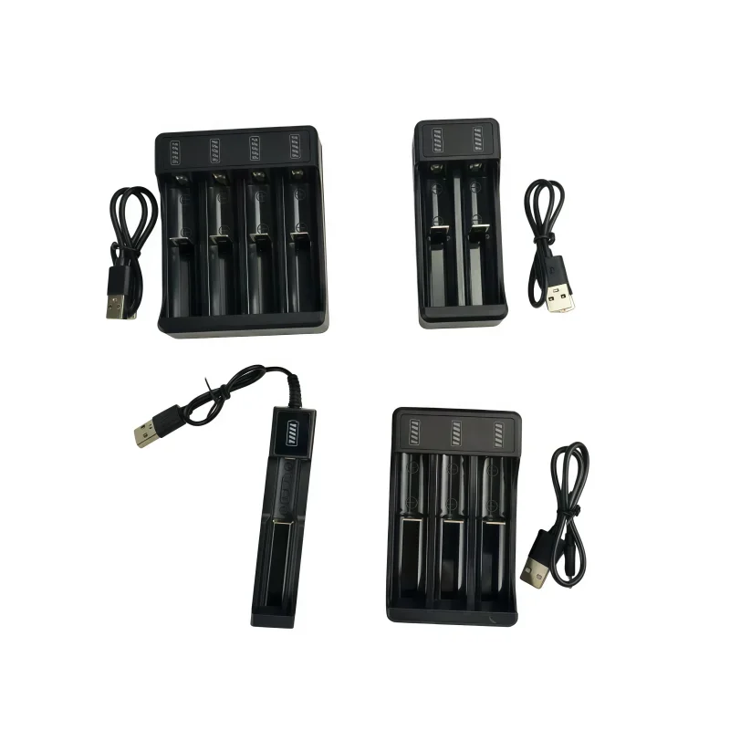 1~4 Slots 18650 Cha…