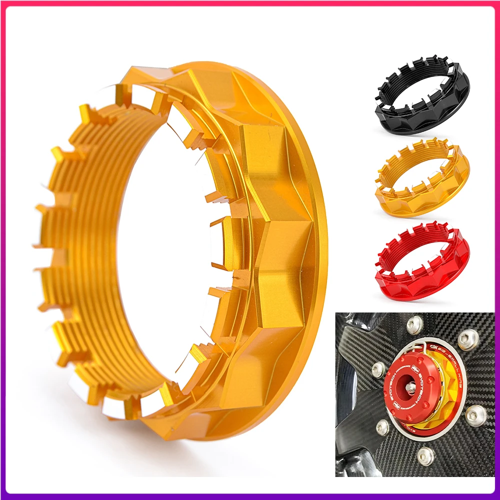 

Motorcycle Rear Wheel Axle Nut For Ducati MONSTER MULTISTRADA DIAVEL 1200 1260 1098 Panigale 1198 1199 1299 V4 MV Agusta F3 F4