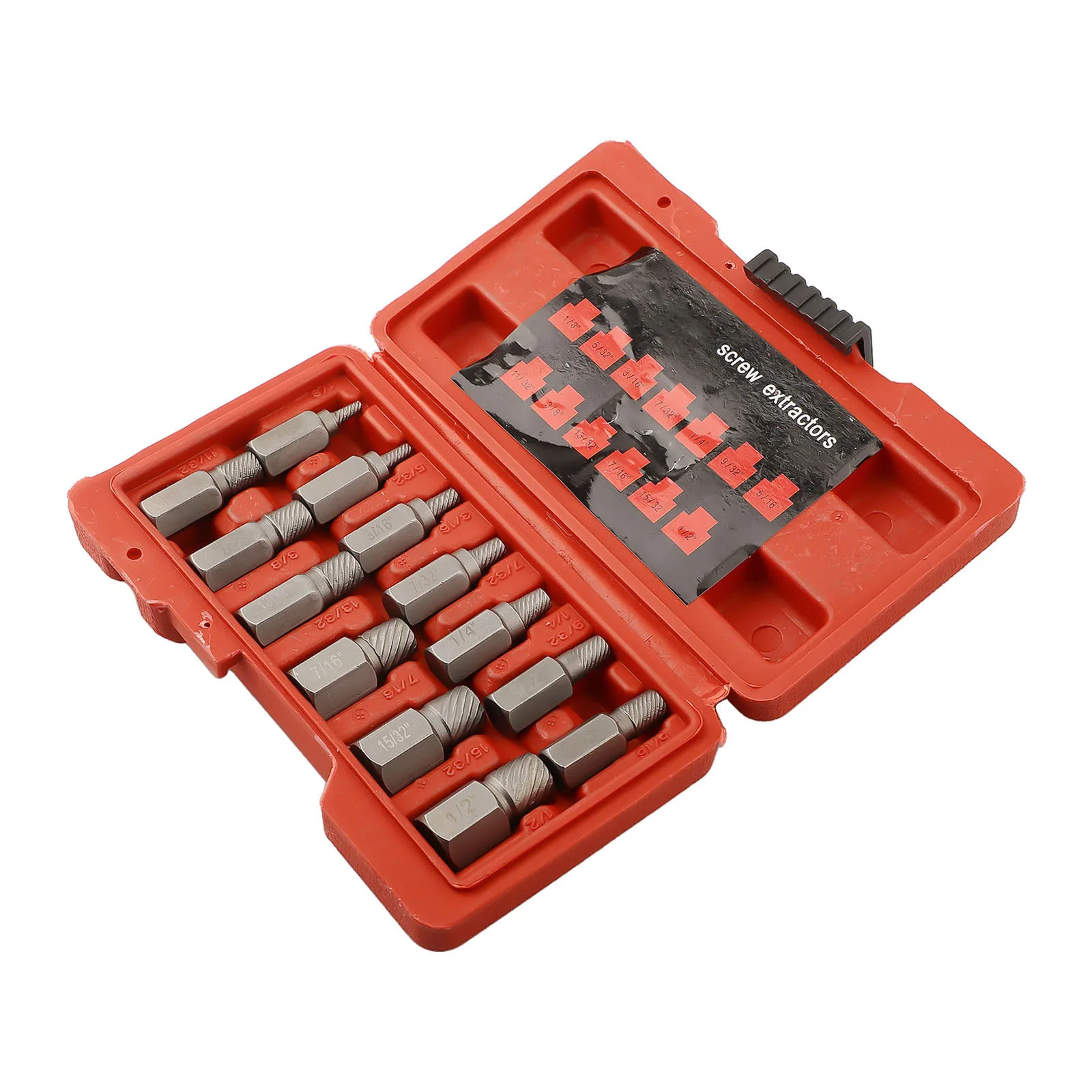 A Reliable Choice The Complete 13Pcs Screw Extraction Kit Specifically Engineered to Handle Tough Jobs with Confidence