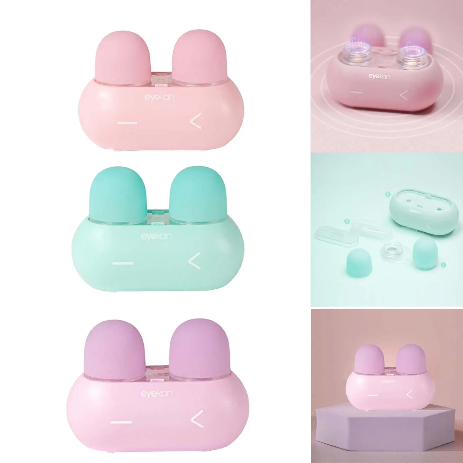 

Conteneur de nettoyant pour lentilles de contact à Cute USB