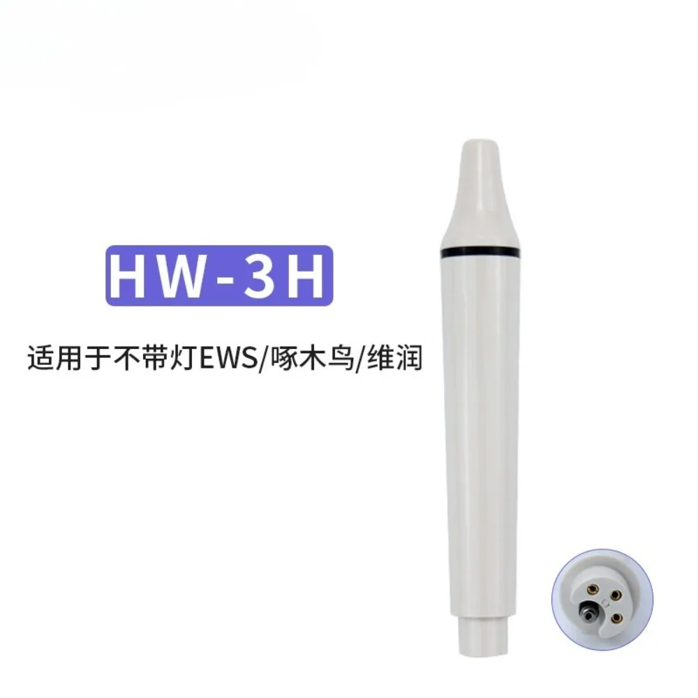 Dental Scaler Handle Ultrasonic Woodpecker Plug-in Type HW-3H 5L with Light for EMS Satellite