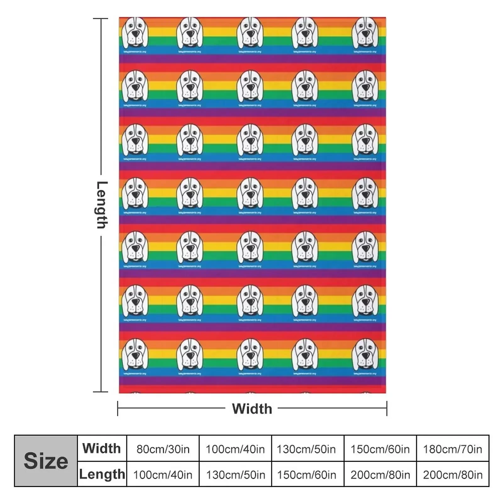 Pride Range Throw Blanket couch cozy soft plush fuzzy picnic outdoor blanket