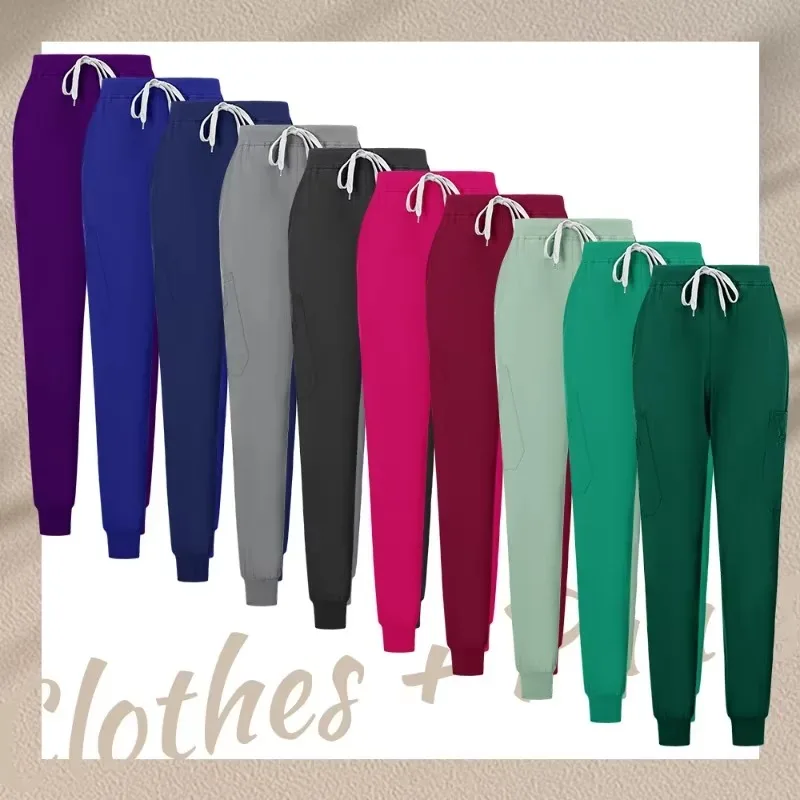 Hospital Surgical Uniform Medical Scrub Set Doctor Nurse Clothes Nursing Accessories Dental Clinic Beauty Salon Workwear Lab Set