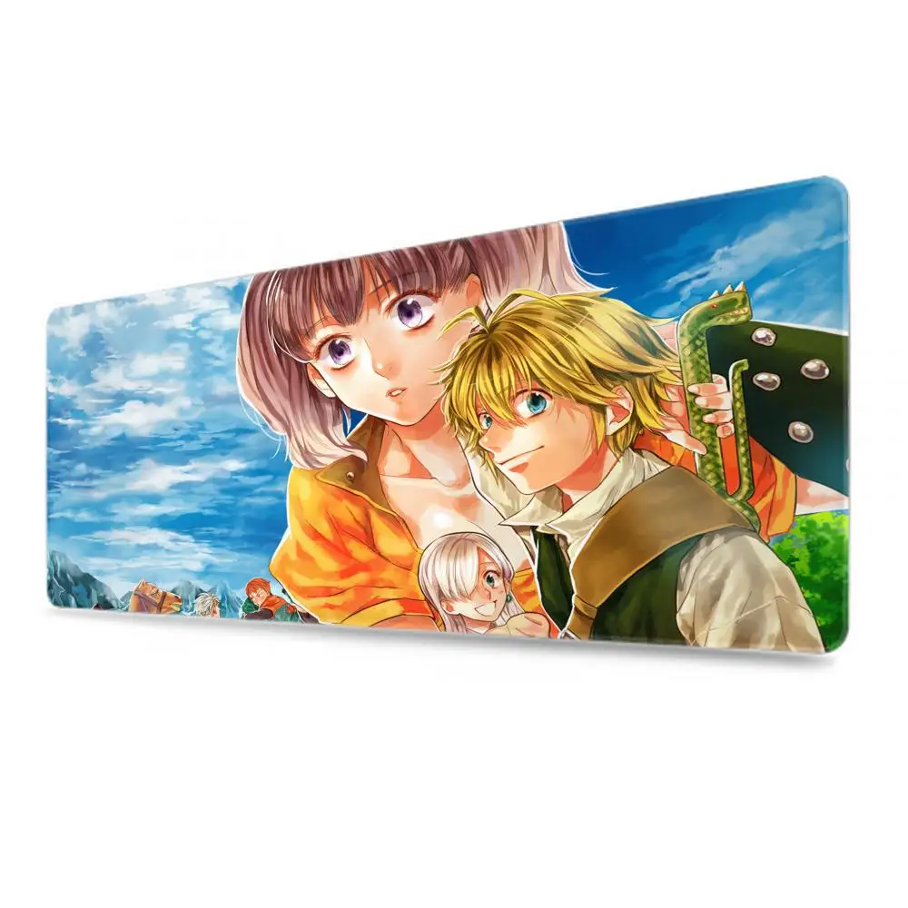 The Seven Deadly Sins Anime Mousepad Mouse Pad Mouse Mat With Pad Prime Gaming XXL Keyboard Pad Stitch Padding Mat