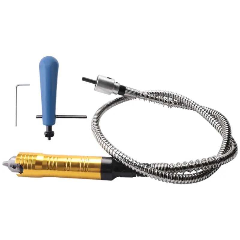 

Гибкий вал для гравировального станка B23B, 6 мм, насадка для электроинструмента, рукоятка для электродрели, патрон, аксессуары для мини-шлифовальной машины