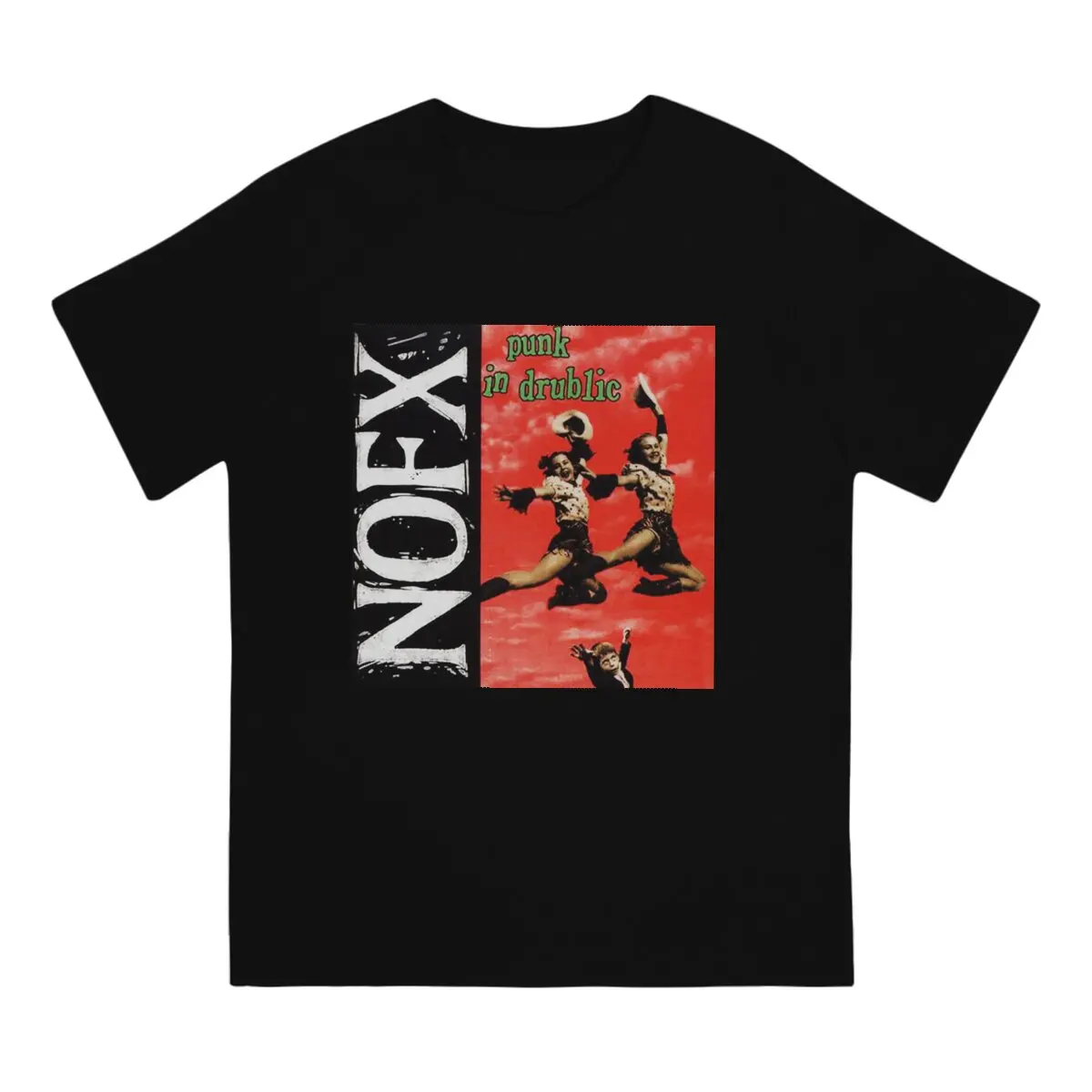 Men T-Shirts New Art NOFX  Funny Cotton Tees Short Sleeve Music Band T Shirt Round Collar Clothes Summer