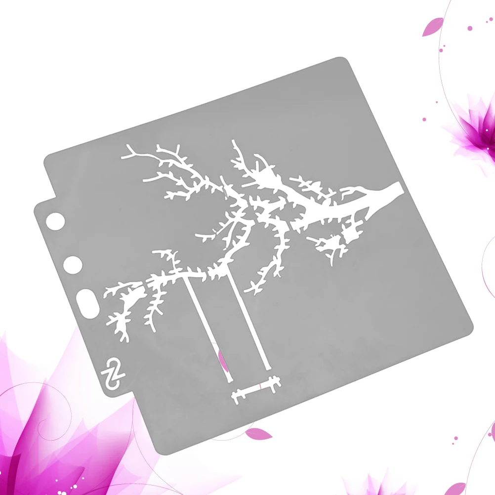 

Lace Ruler Art Painting Template Drawing Templates Hollow Out Stencils for Washable