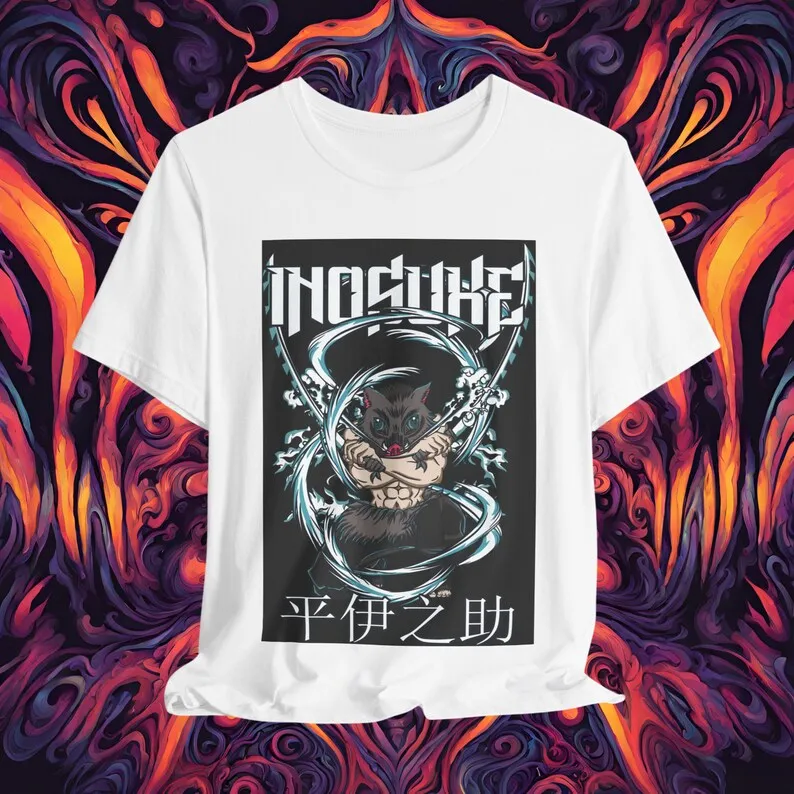 Inosuke HashibiraT-Shirt, Demon slayer Anime Shirt,