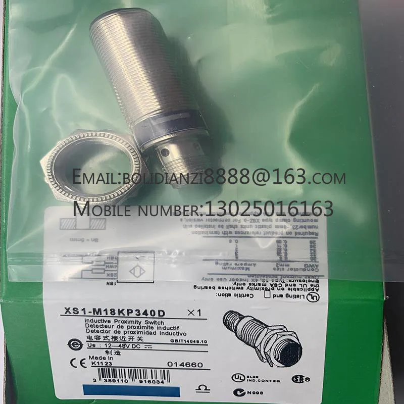 

The brand-new original sensor XS1-M18KP340D One year warranty in stock