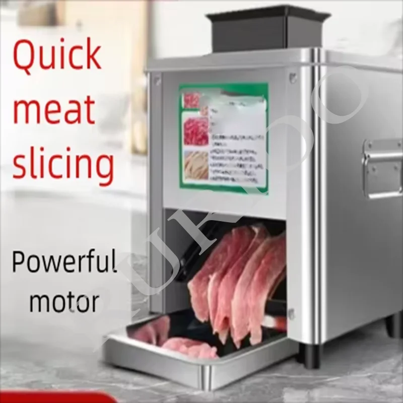 Meat Slicer Commercial Meat Mincer Electric Slicer Fully Automatic Integrated Multifunctional Beef and Potato Meat Slicer