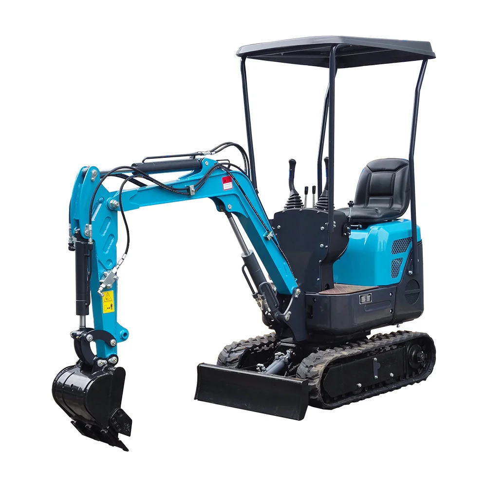 Chinese Best Price Excavators Digger Hydraulic Small/Mini/Micro Excavator Machine 1 Ton For Sale