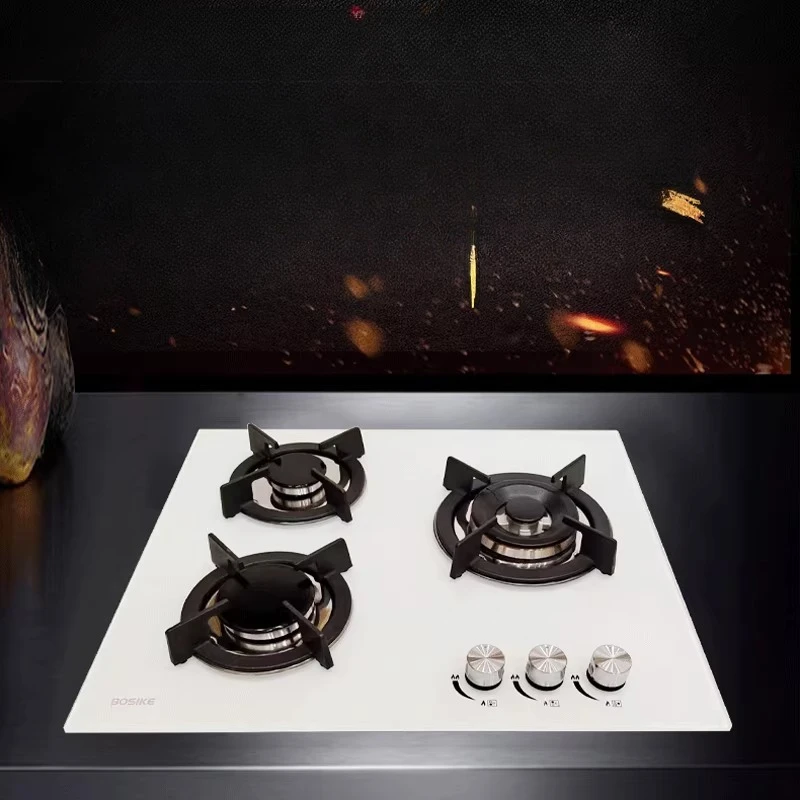 Three-eye gas stove 5.0kw household embedded fire stove energy-saving multi-head