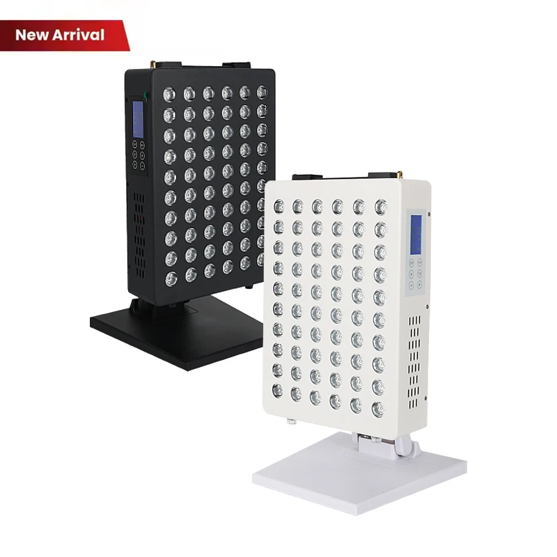 Updated Dual Chips 660nm 850nmLed Light Therapy Machine Led Face Infrared Light  Desktop Panel Red Light Therapy for Skin Care