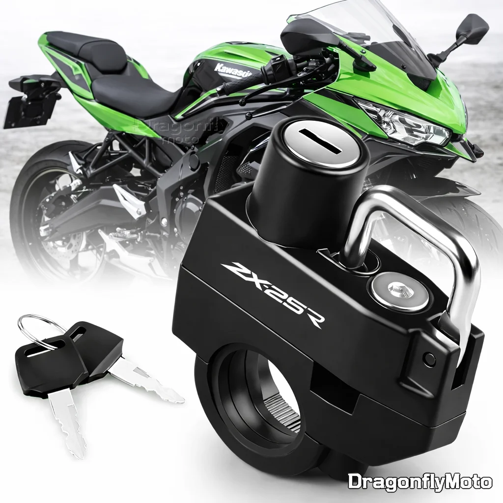 

Motorcycle Helmet Lock For Kawasaki ZX25R ZX-25R ninja zx 25r 2020 2021 2022 Anti-theft Locker Helmet Lock Locking Device